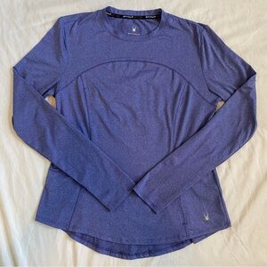Spyder Active Purple Long Sleeve Shirt